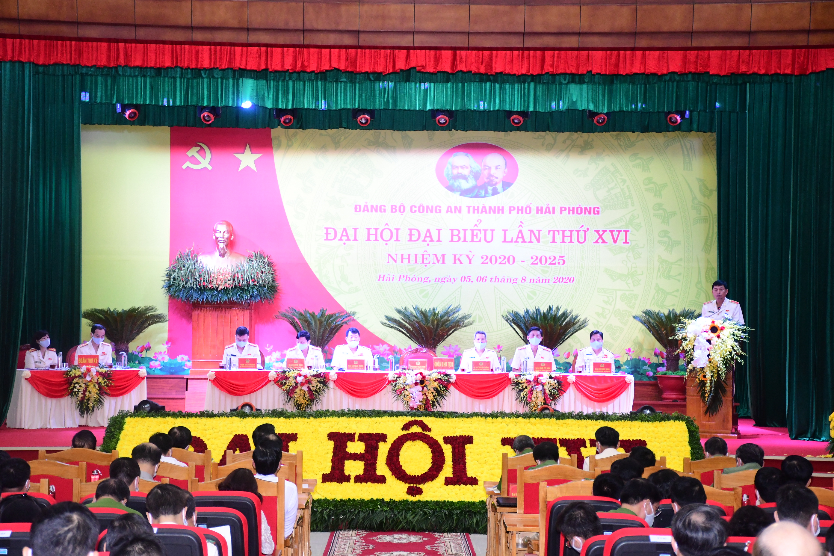 Đại hội Đảng Công an thành phố nhiệm kỳ 2020-2025